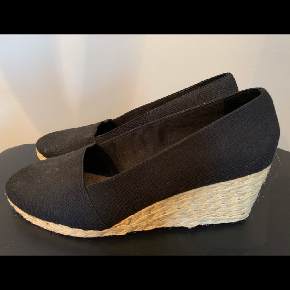 Black Ralph Lauren Wedges (9.5)